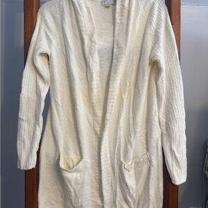 Barefoot Dreams Cream Cardigan